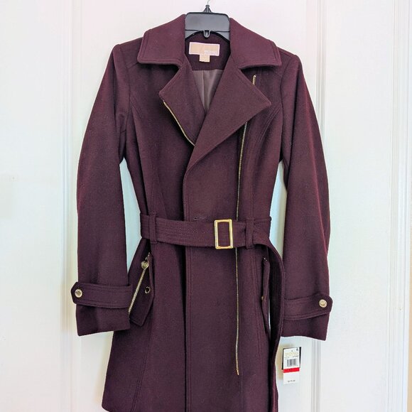 Michael Kors Belted Trench Coat - Picture 1 of 4